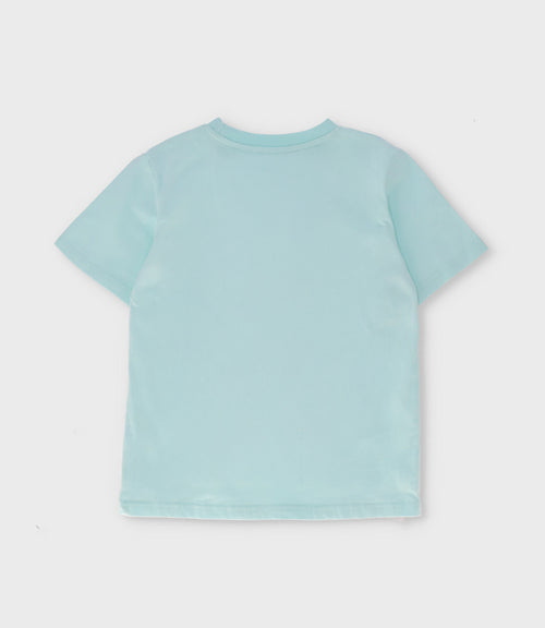 Polera niño con palmera 2 años / Menta