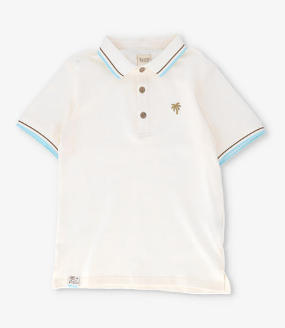 Polera niño con cuello