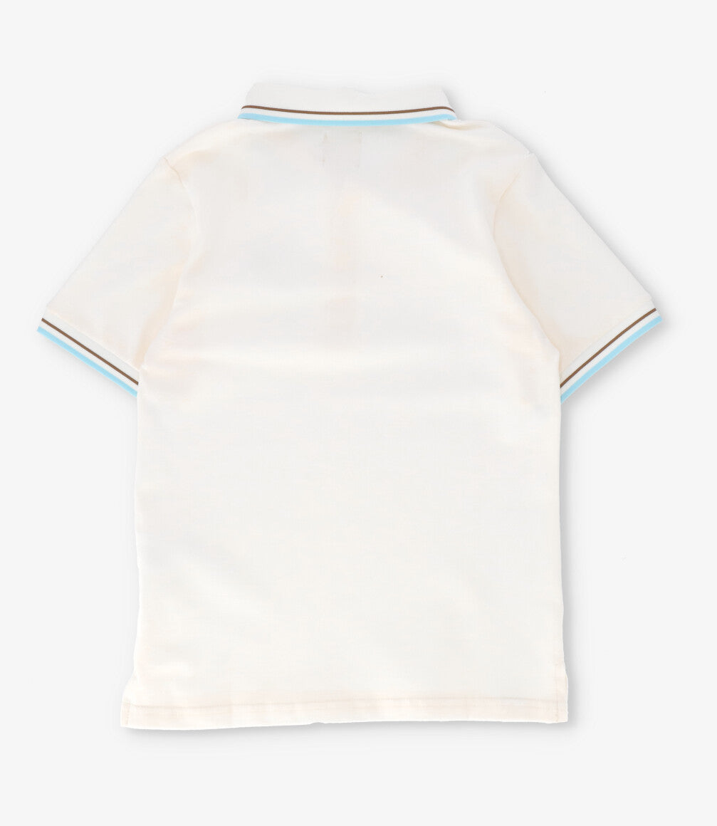 Polera niño con cuello 2 años / Beige