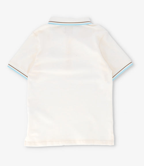 Polera niño con cuello 2 años / Beige