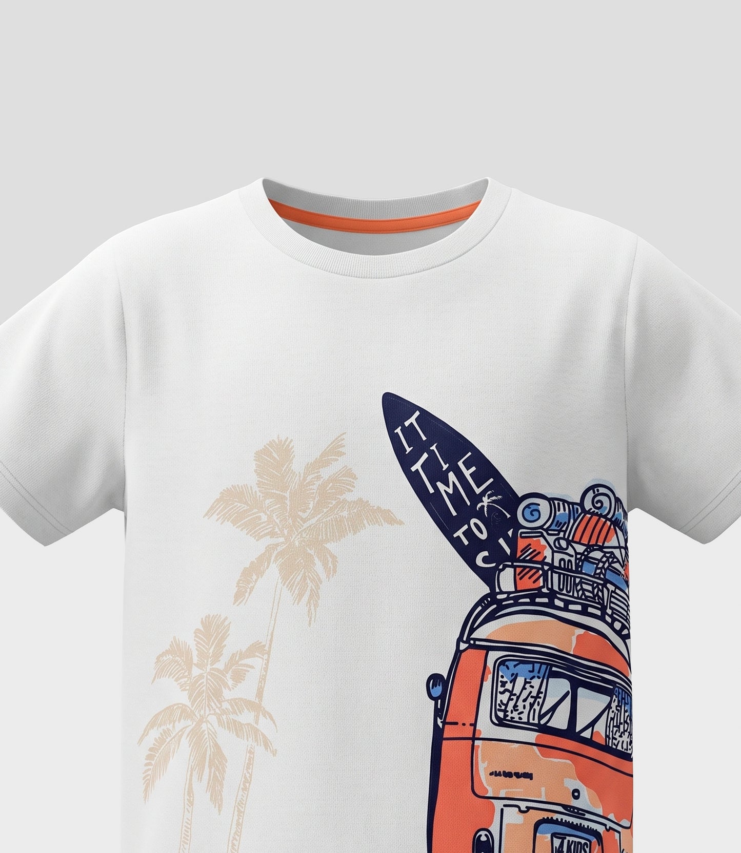 Polera niño surf 2 años / Blanco