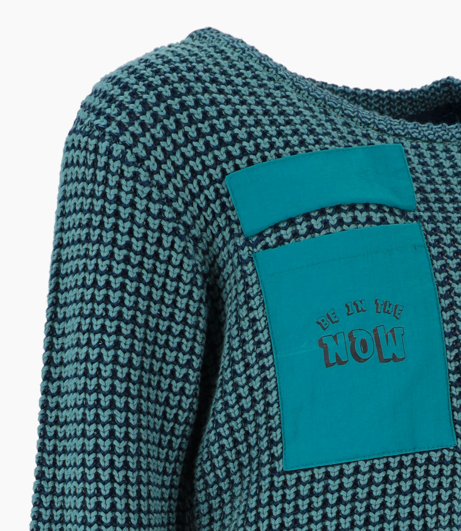 Chaleco niño con bolsillo 2 años / Petróleo