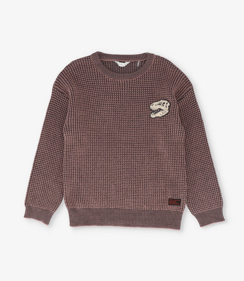 Chaleco niño tejido 2 años / Beige