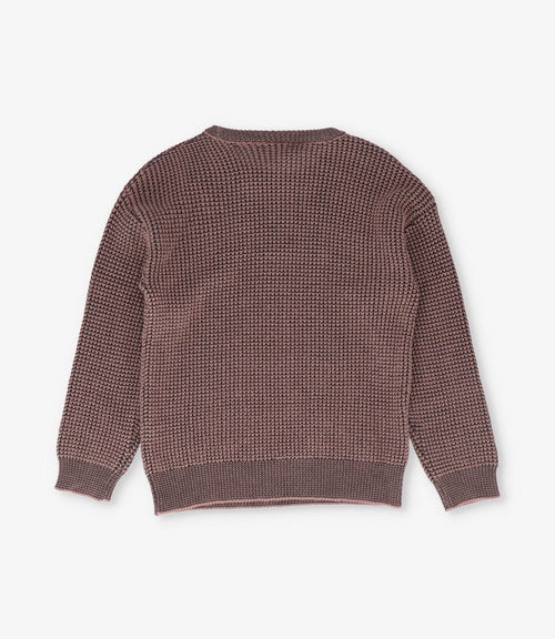 Chaleco niño tejido 2 años / Beige