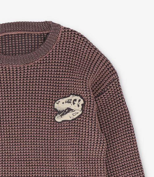 Chaleco niño tejido 2 años / Beige