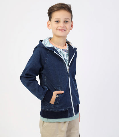 Chaqueta niño denim