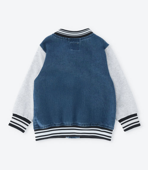 Chaqueta niño bomber 2 años / Celeste