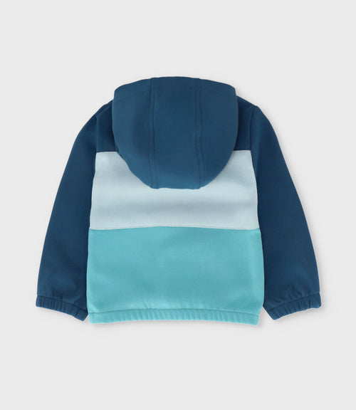 Chaqueta niño tricolor 2 años / Azul