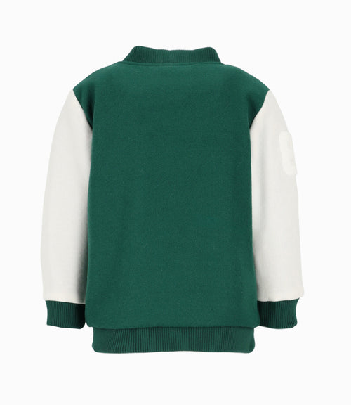 Chaqueta Niño Universitaria 2 años / Verde