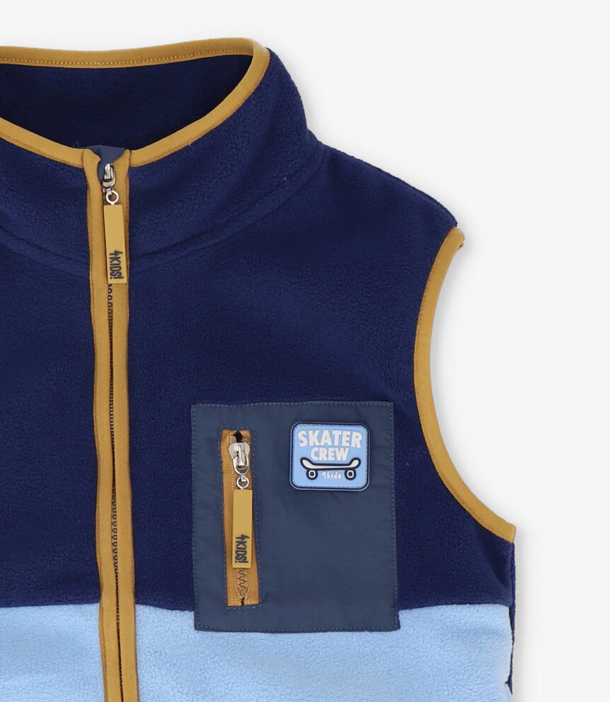 Chaqueta niño sin mangas