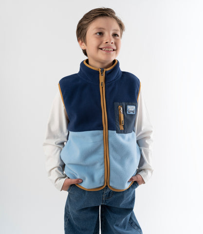 Chaqueta niño sin mangas