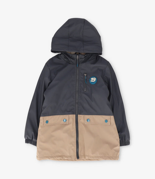 Chaqueta niño repelente al agua 2 años / Gris