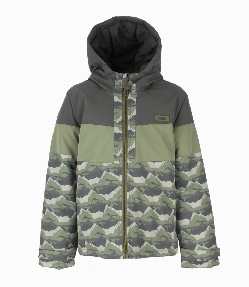 Parka niño con diseño 2 años / Gris