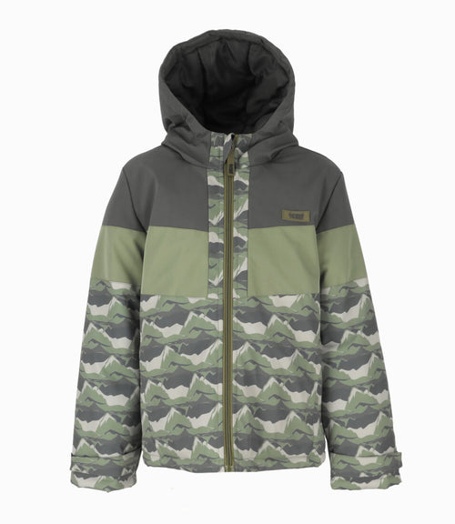 Parka niño con diseño 2 años / Gris