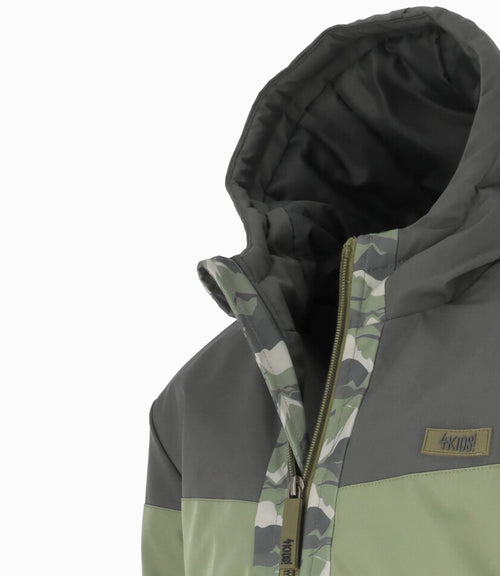 Parka niño con diseño 2 años / Gris