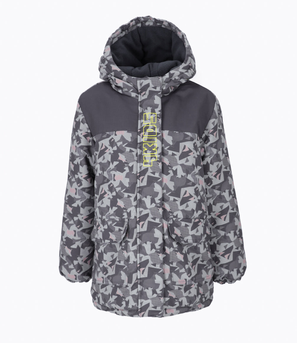 Parka niño camo 2 años / Gris