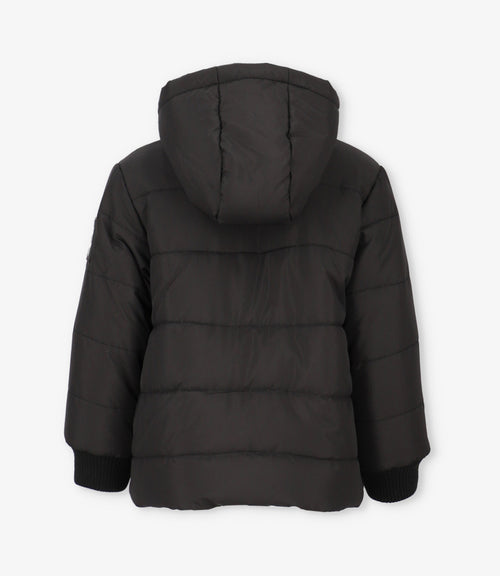 Parka niño repelente al agua 2 años / Negro