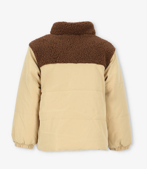 Parka niño acolchada 2 años / Café