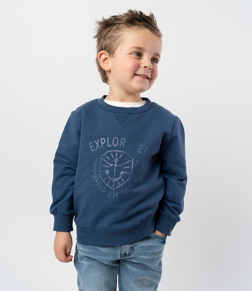 Polerón niño básico 2 años / Azul