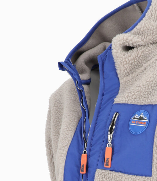 Polerón niño sherpa 2 años / Gris