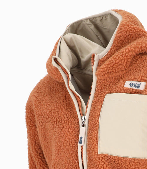 Polerón niño polar 2 años / Naranjo