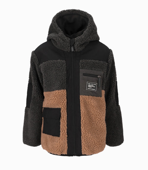 Polerón niño sherpa 2 años / Gris