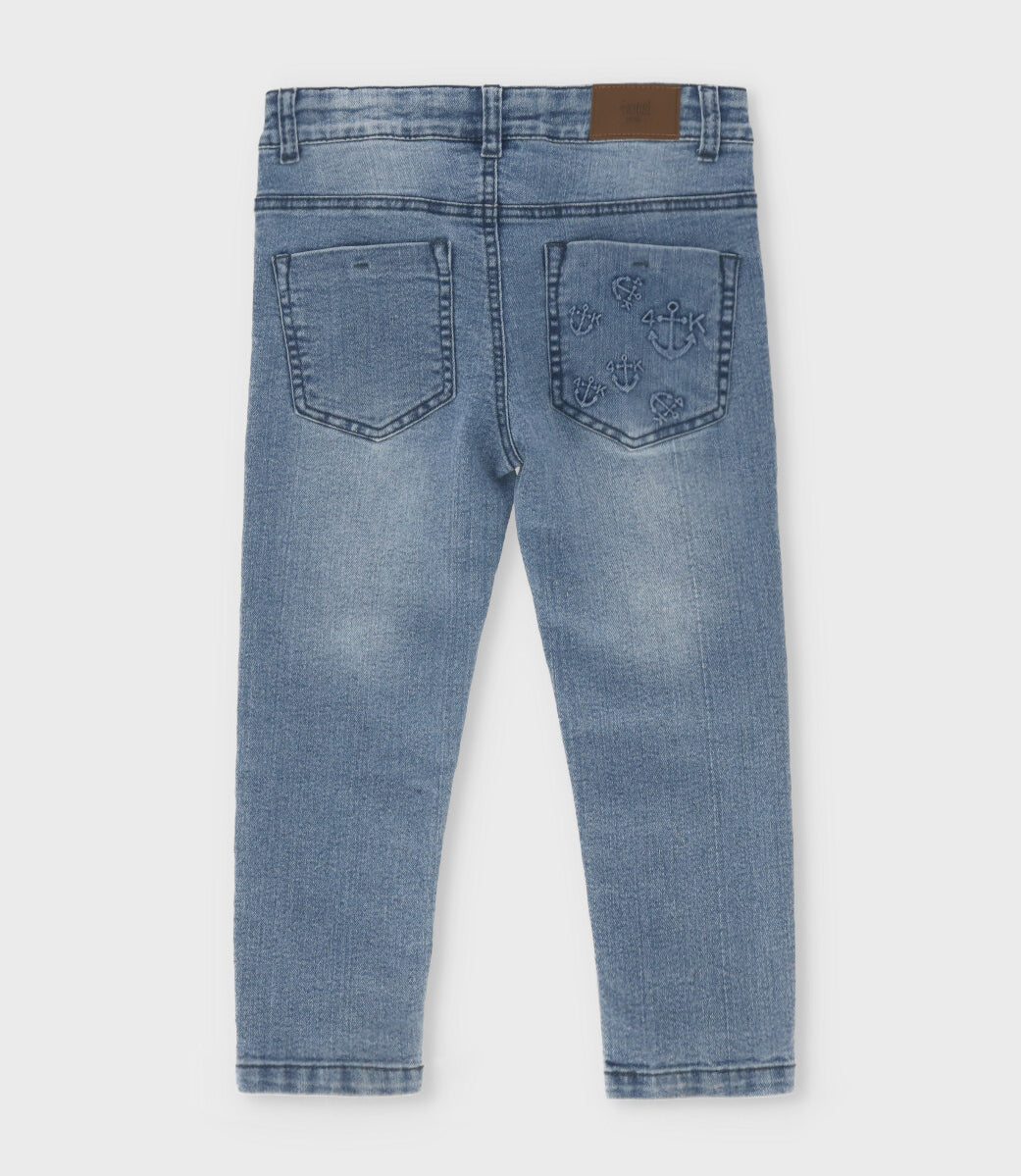 Jeans niño básico 2 años / Celeste