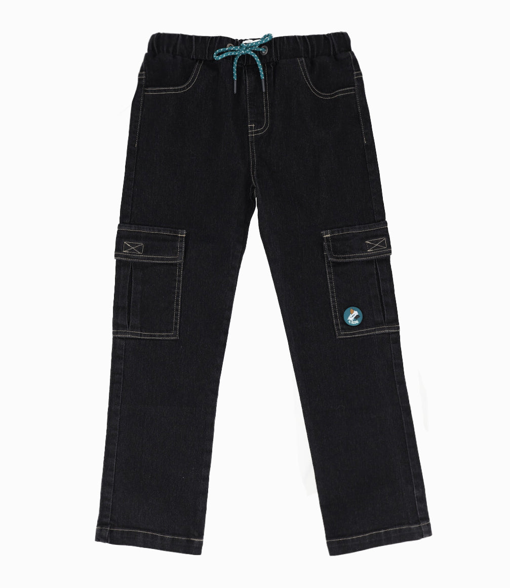 Jeans niño cargo 2 años / Gris