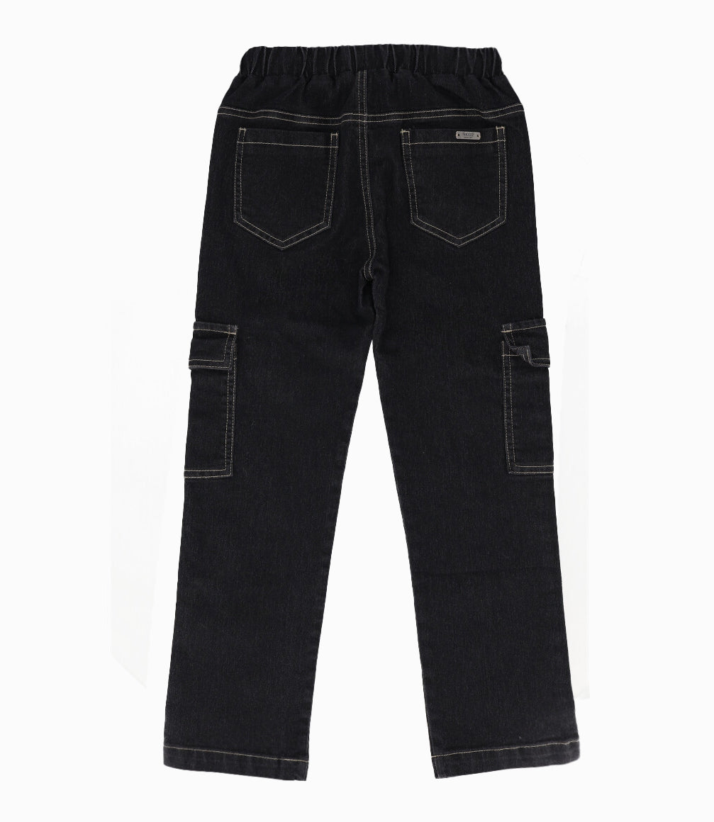 Jeans niño cargo 2 años / Gris