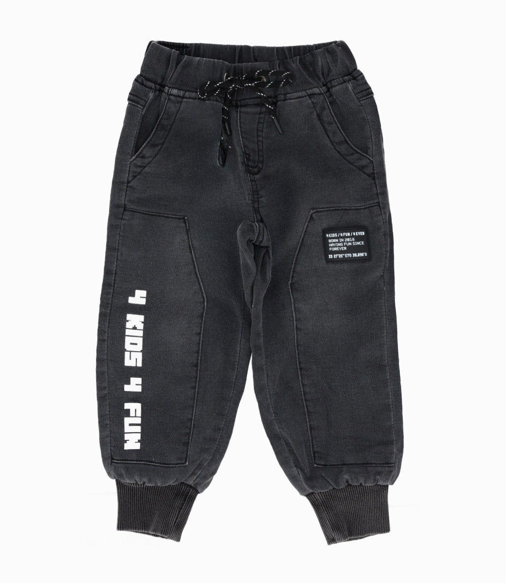 Jeans niño jogger 2 años / Denim