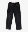 Jeans niño cargo con forro interno
