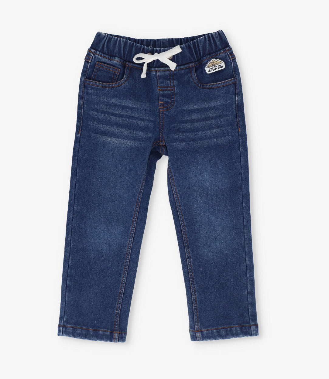 Jeans niño rectos 2 años / Azul Marino