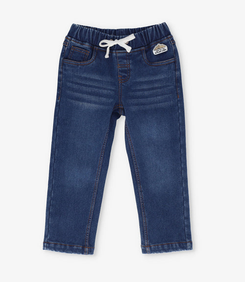 Jeans niño rectos 2 años / Azul Marino