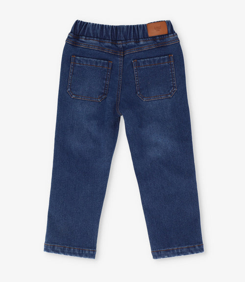 Jeans niño rectos 2 años / Azul Marino