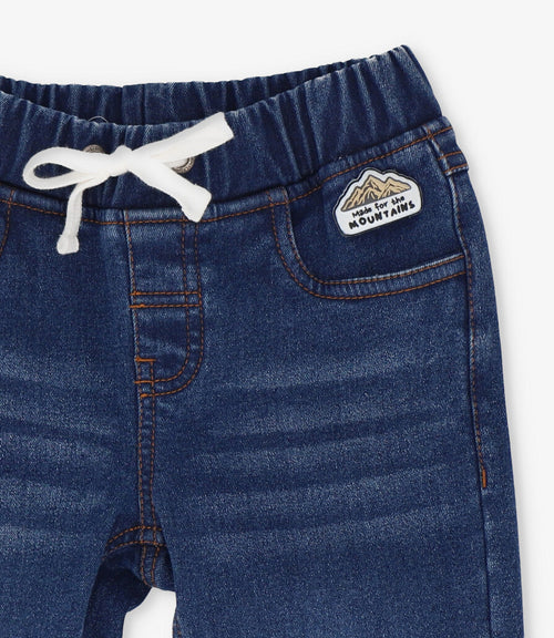 Jeans niño rectos 2 años / Azul Marino