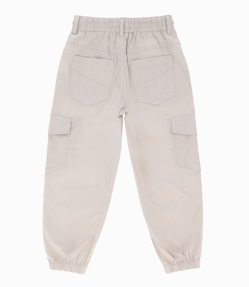 Pantalon niño jogger 2 años / Beige