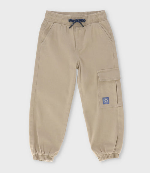 Pantalón niño cargo 2 años / Beige