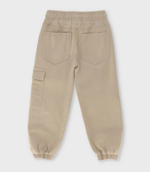 Pantalón niño cargo 2 años / Beige