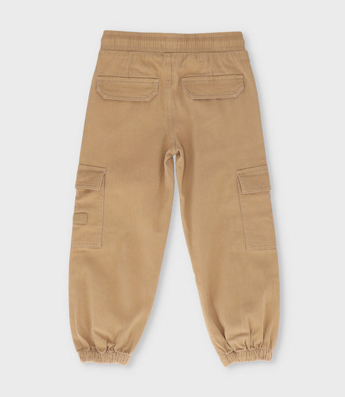 Pantalón niño cargo 2 años / Beige