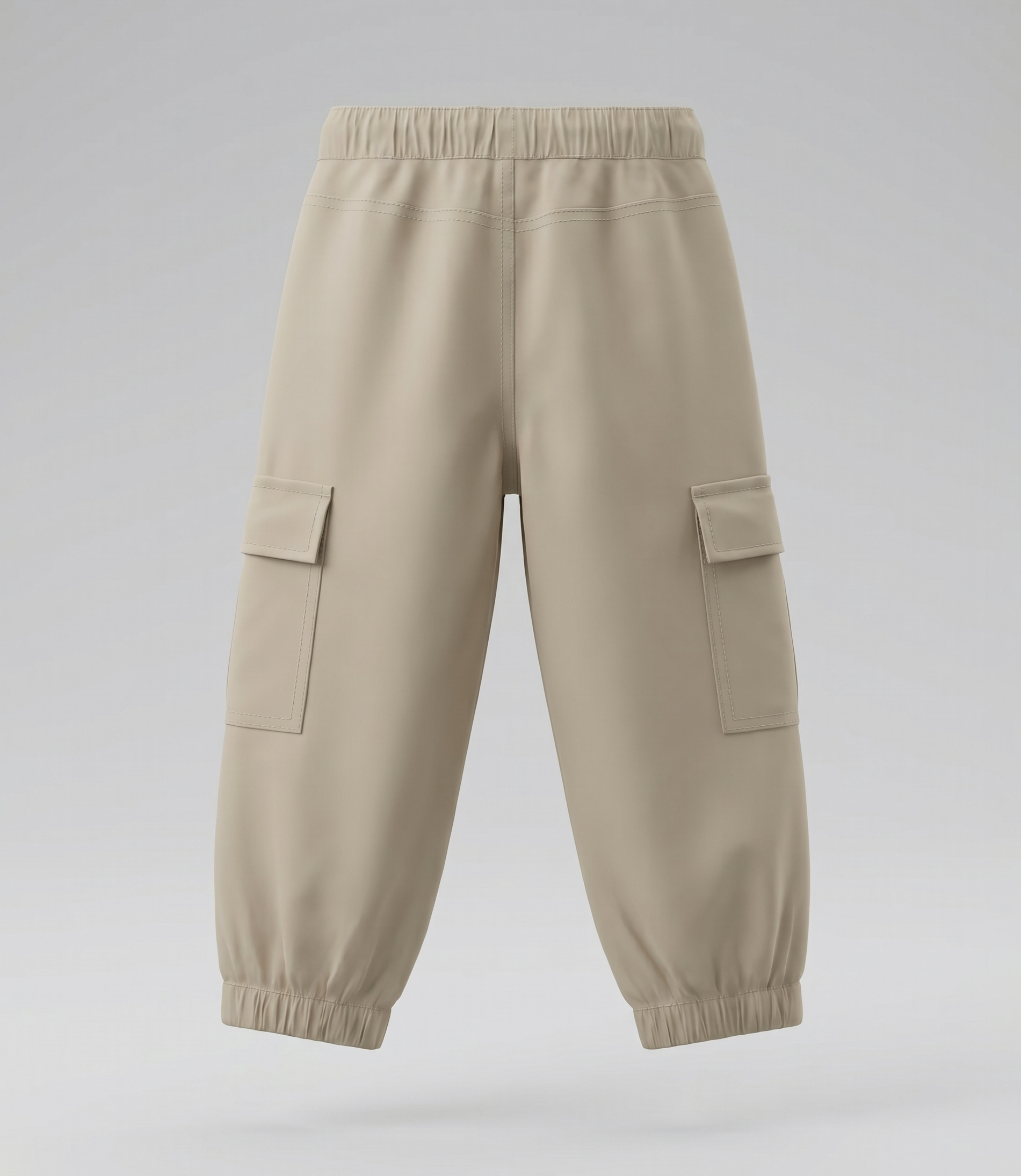 Pantalón niño jogger cargo 2 años / Beige