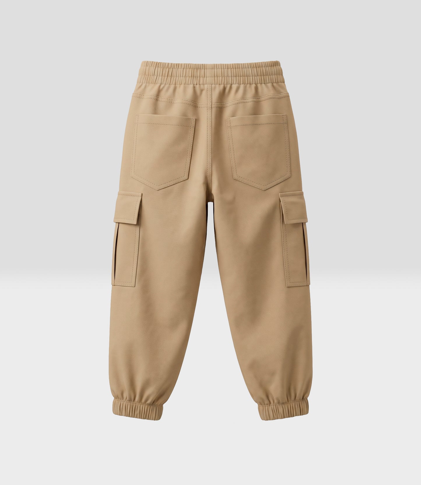 Pantalón niño cargo jogger 2 años / Beige