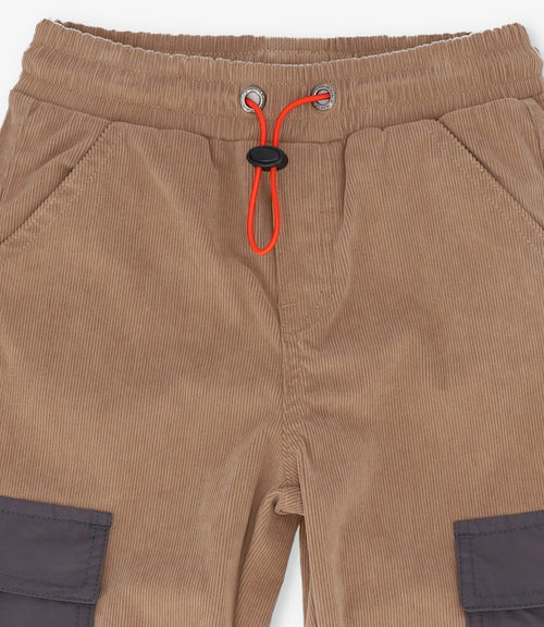 Pantalón niño jogger 2 años / Beige