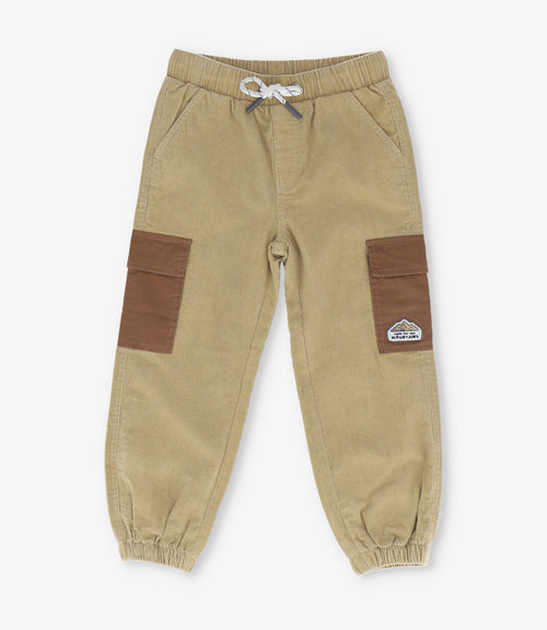 Pantalón niño jogger 2 años / Beige