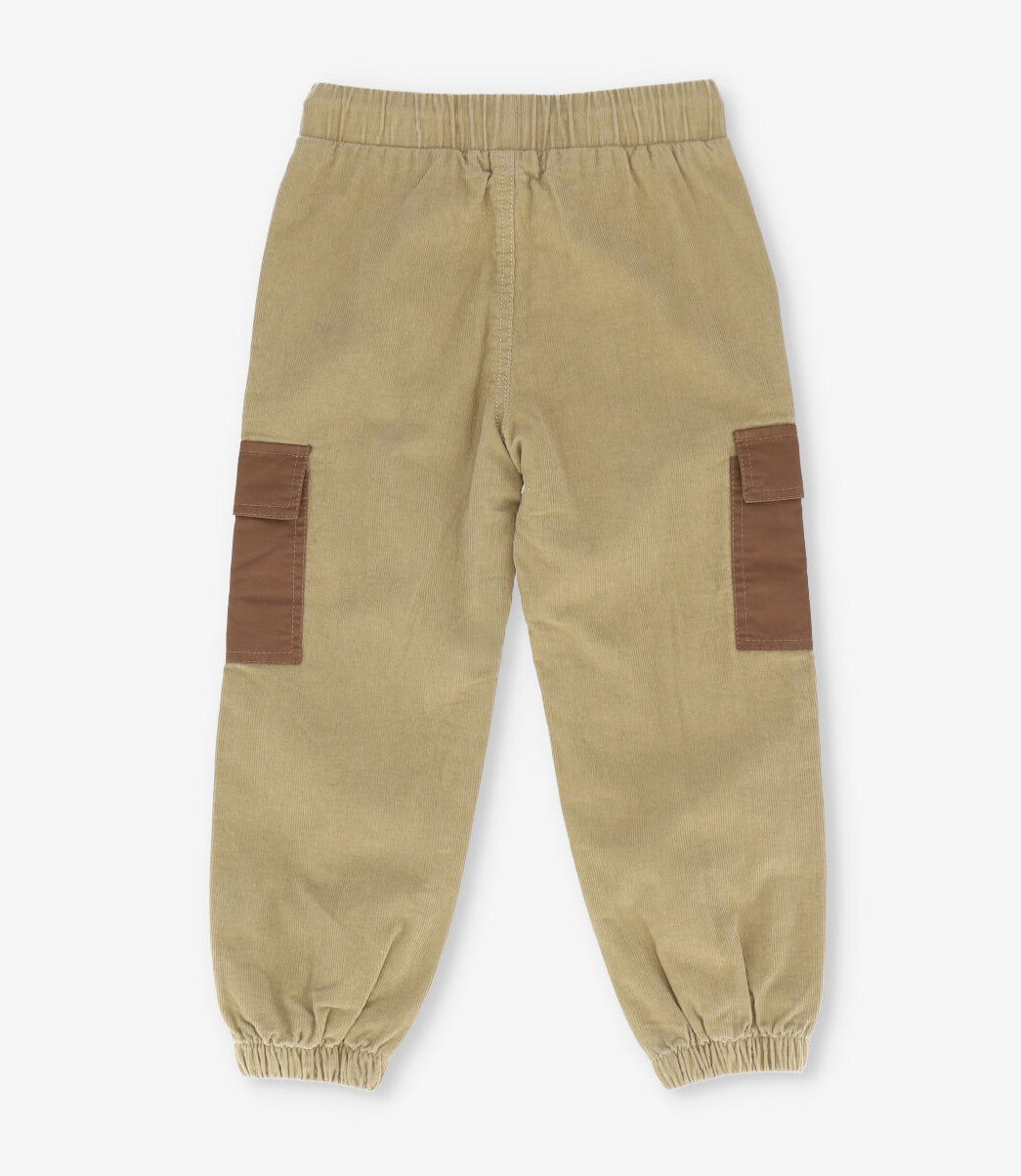Pantalón niño jogger 2 años / Beige