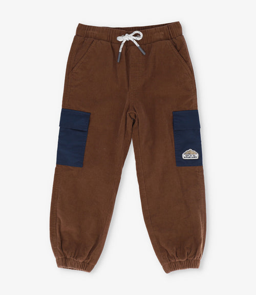 Pantalón niño jogger 2 años / Café