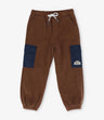 Pantalón niño jogger con forro interno