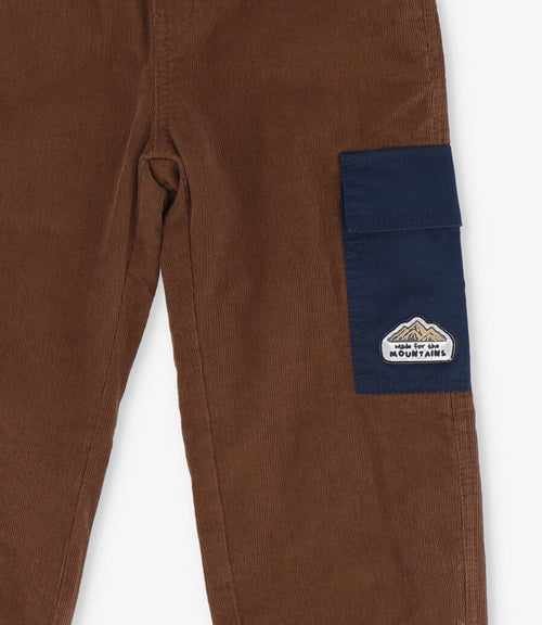 Pantalón niño jogger 2 años / Café