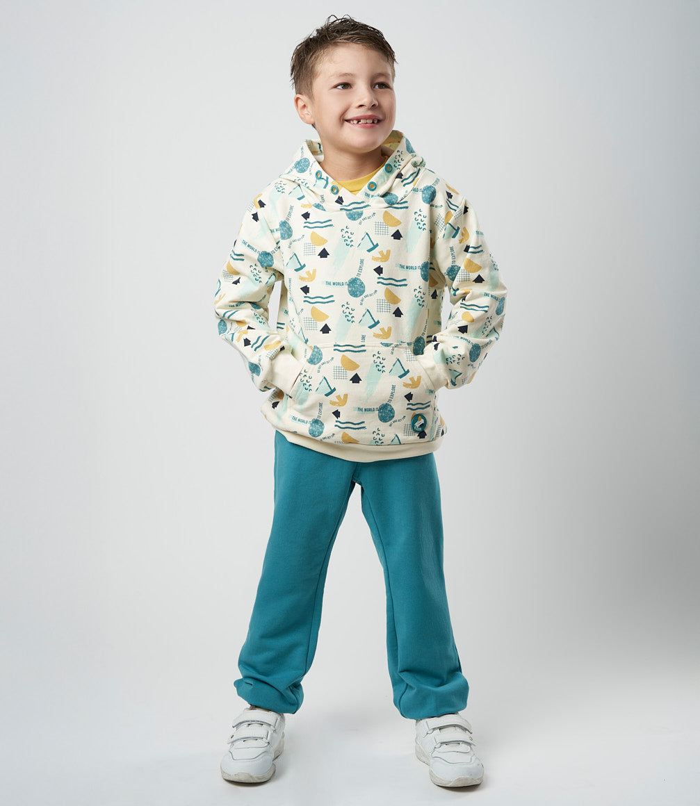 Buzo niño con diseño 2 años / Petróleo