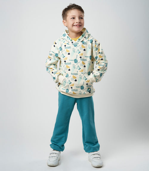 Buzo niño con diseño 2 años / Petróleo