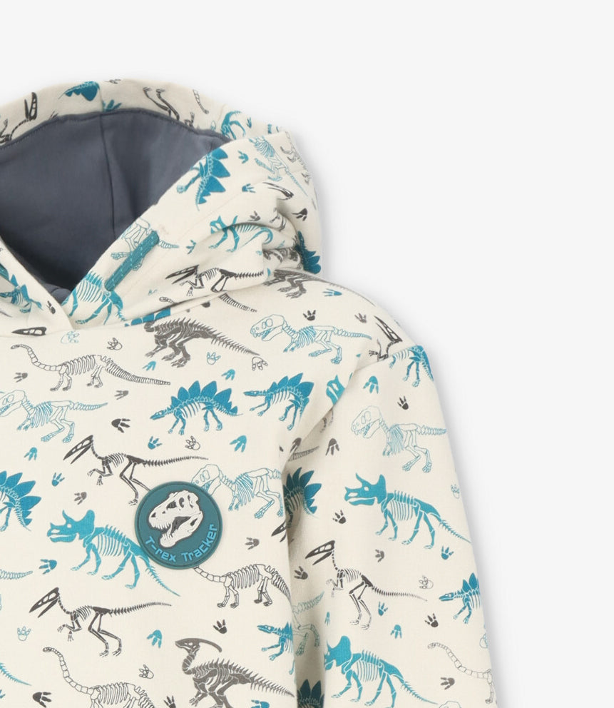 Buzo niño dinosaurios 2 años / Gris